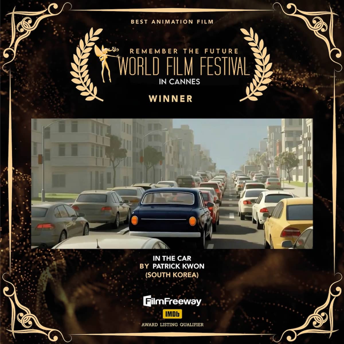 2Best Animation Film IN THE CAR</br>BY Patrick Kwon</br>(South Korea)