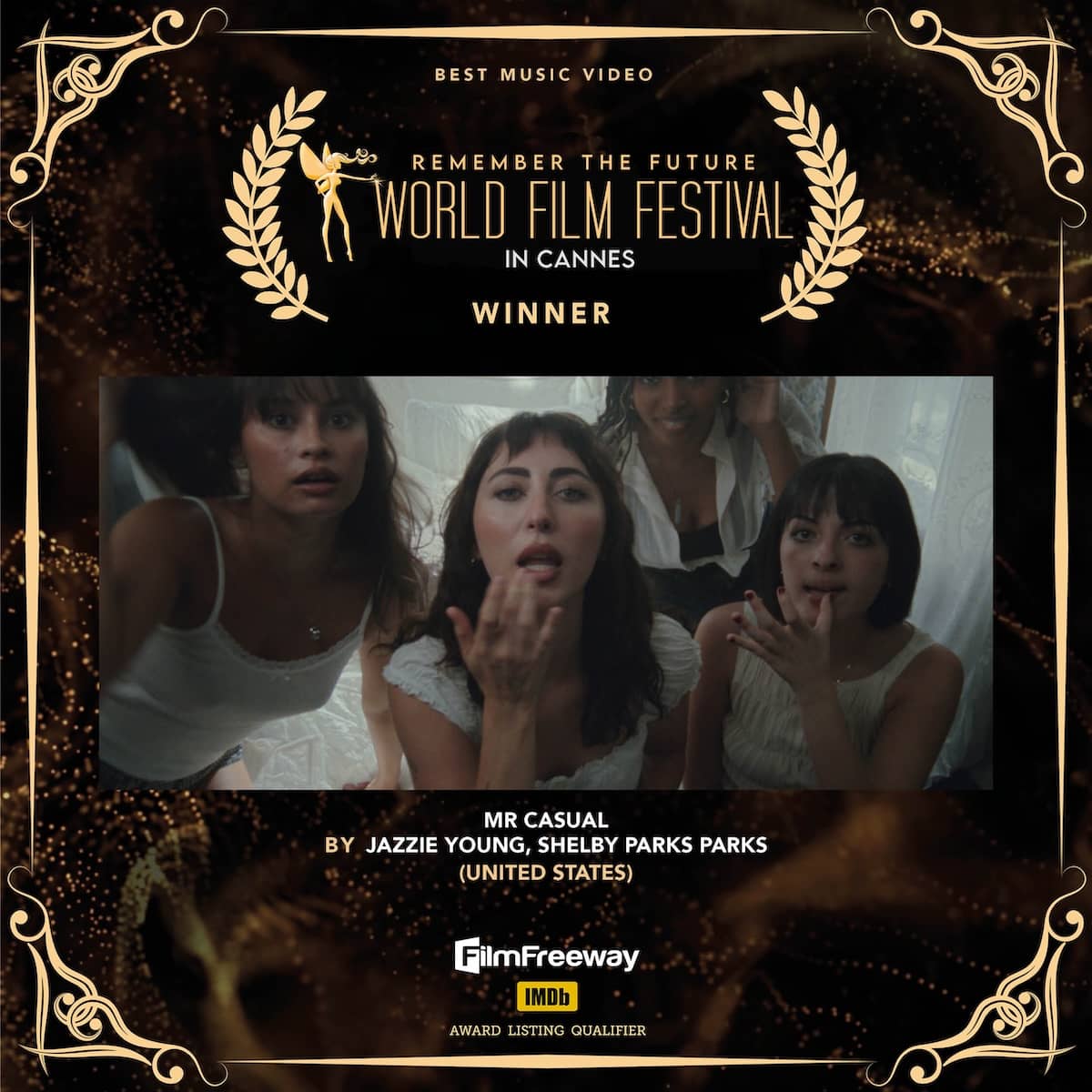 46Best Music Video Mr CasualBY Jazzie Young, Shelby Parks Parks(United States)
