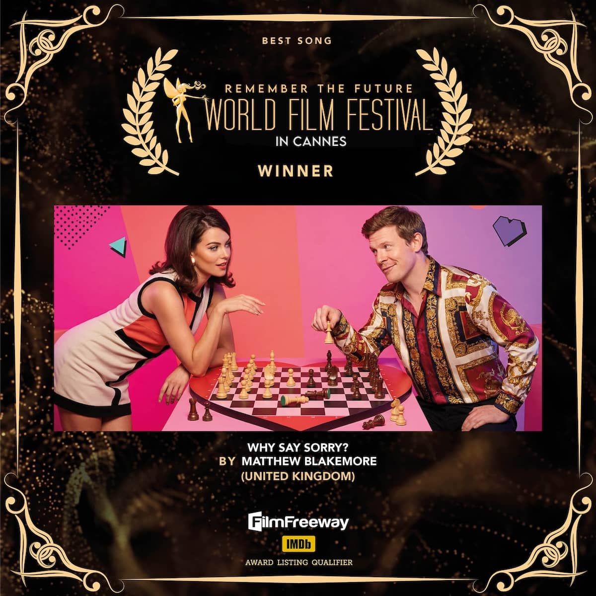48Best Song Why Say Sorry?BY Matthew Blakemore(United Kingdom)