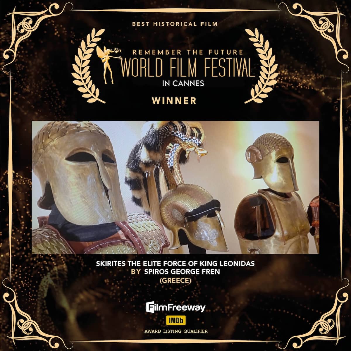13Best Historical Film SKIRITES THE ELITE FORCE OF KING LEONIDASBY SPIROS GEORGE FREN(Greece)