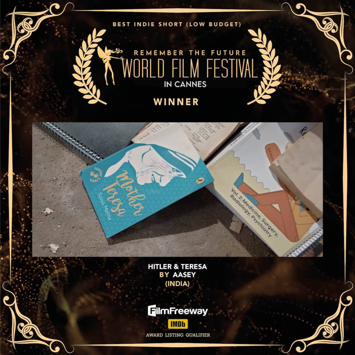 15Best Indie Short (low budget)-2 Best Indie Short (low budget)Hitler & TeresaBY Aasey(India)