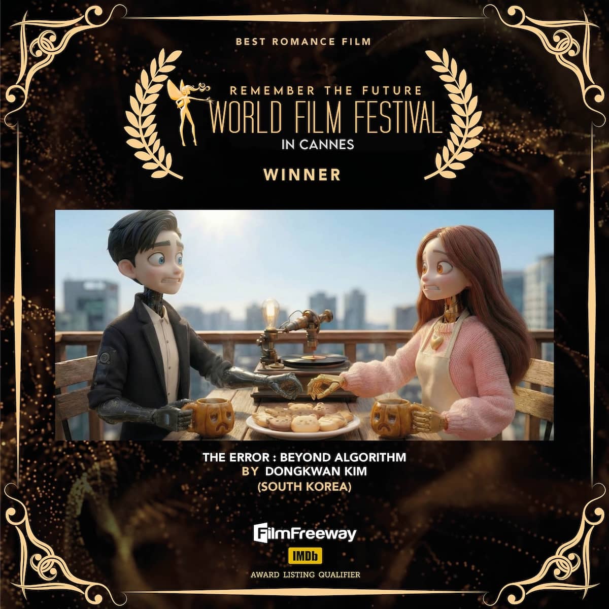 20Best Romance Film The Error : Beyond AlgorithmBY Dongkwan Kim(South Korea)