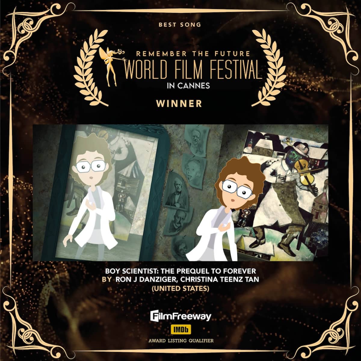 41Best Song Best SongBoy Scientist: The Prequel to ForeverBY Ron J Danziger, Christina Teenz Tan(United States)