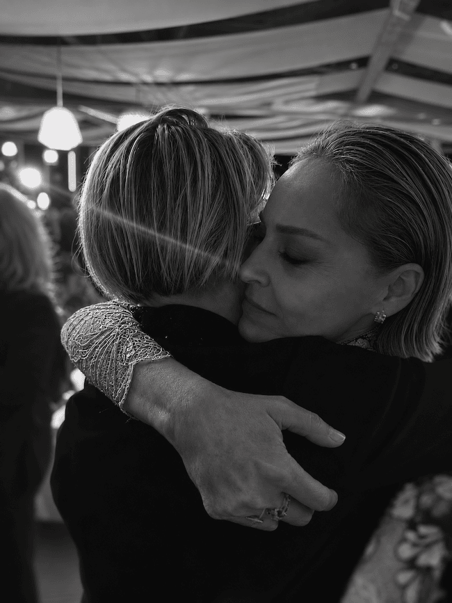 Karolina Bomba & Sharon Stone